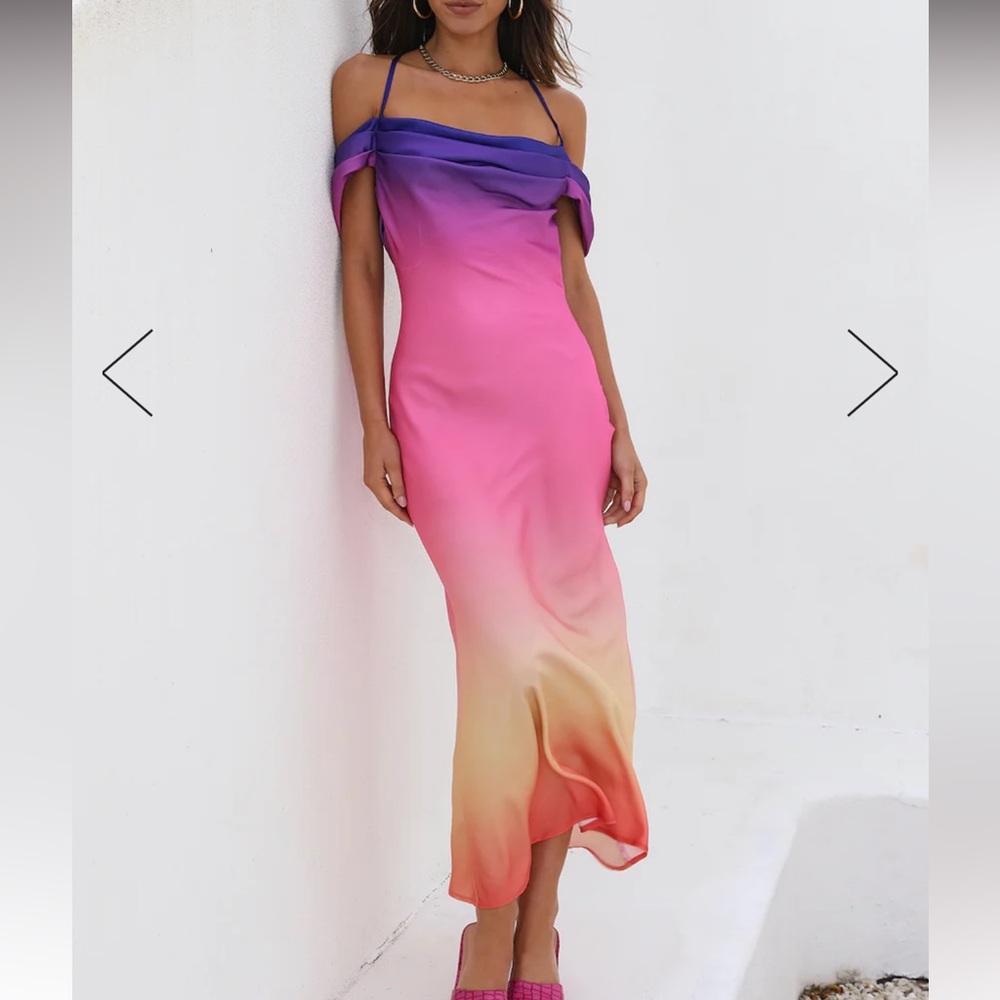 Ombré rainbow dress - HELLO MOLLY